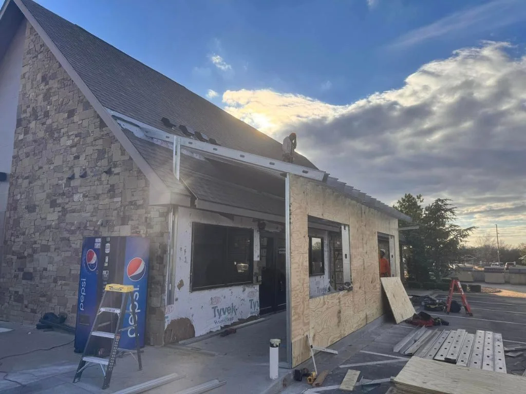 CMN Laundry Expansion Exterior Addition 02 Project