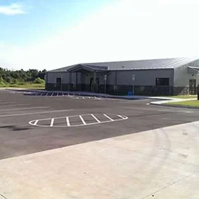 Construction or renovation of the Dewar Community Center building.
